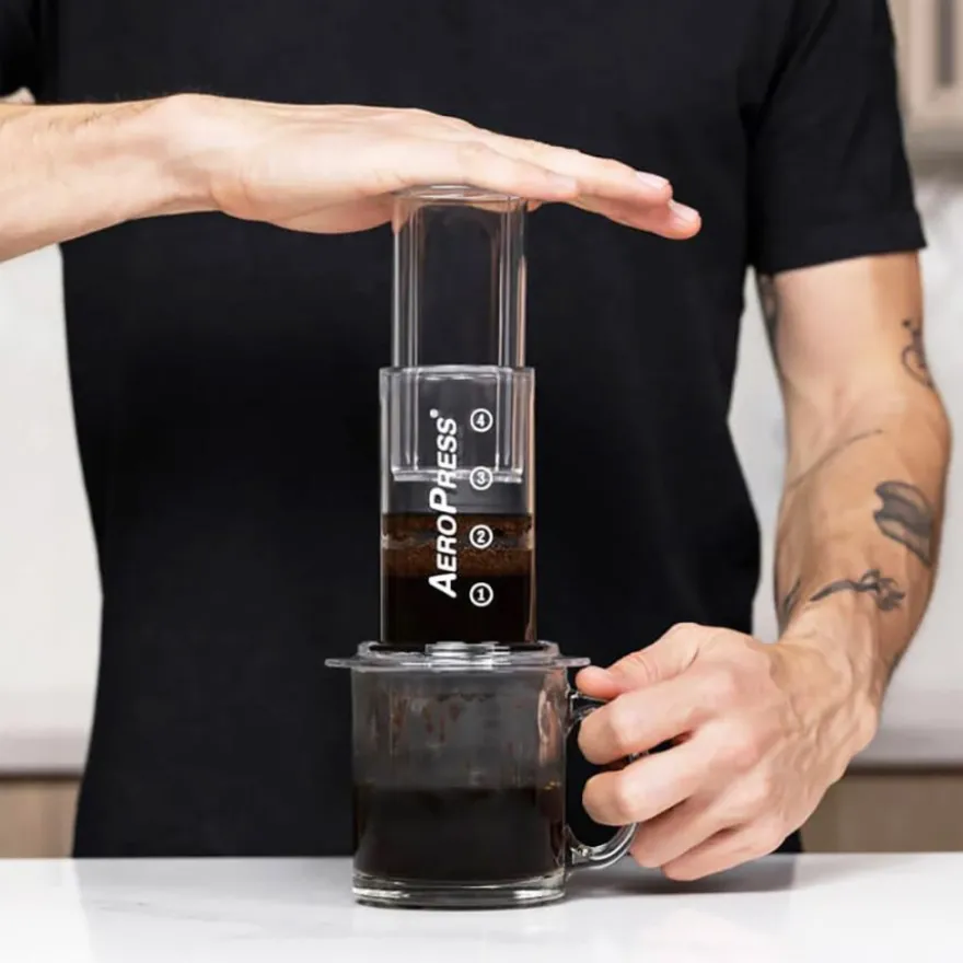 AeroPress Clear kahvinkeitin