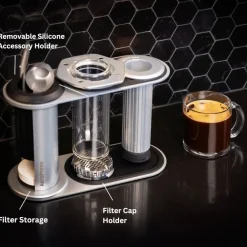 AeroPress Organizer Stand teräksinen säilytysteline