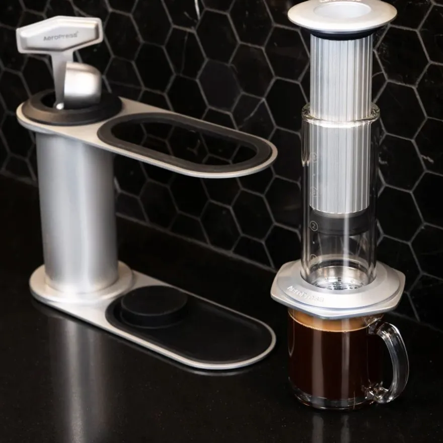 AeroPress Organizer Stand teräksinen säilytysteline