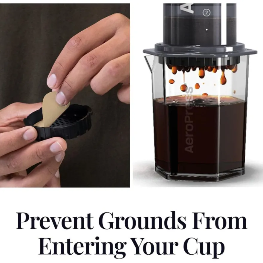 AeroPress Standard Natural Micro-Filters suodatinpaperit 200 kpl
