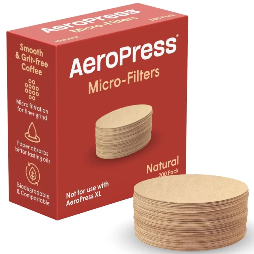 AeroPress Standard Natural Micro-Filters suodatinpaperit 200 kpl