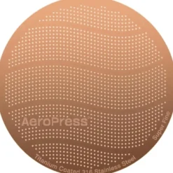 AeroPress teräksinen kahvisuodatin, kulta