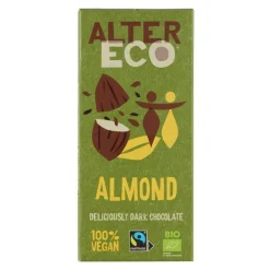 Alter Eco manteli & tumma suklaa 60% 100 g