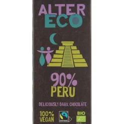 Alter Eco tumma suklaa Peru 90% 100 g