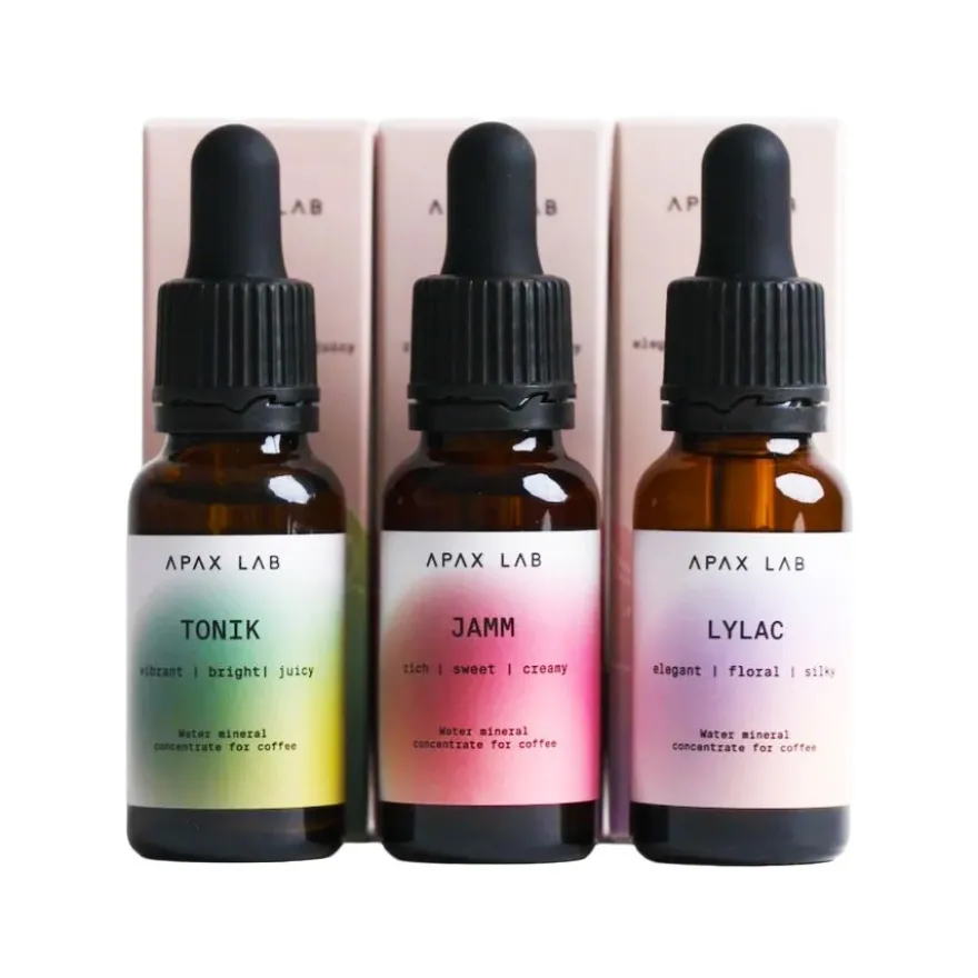 APAX LAB Nano Box Set – mineraalitiivisteet, 3 × 20 ml