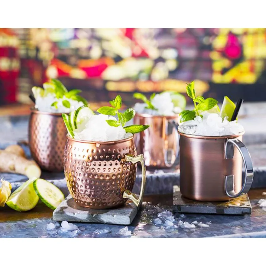 APS kuparoitu Moscow Mule -muki 500 ml