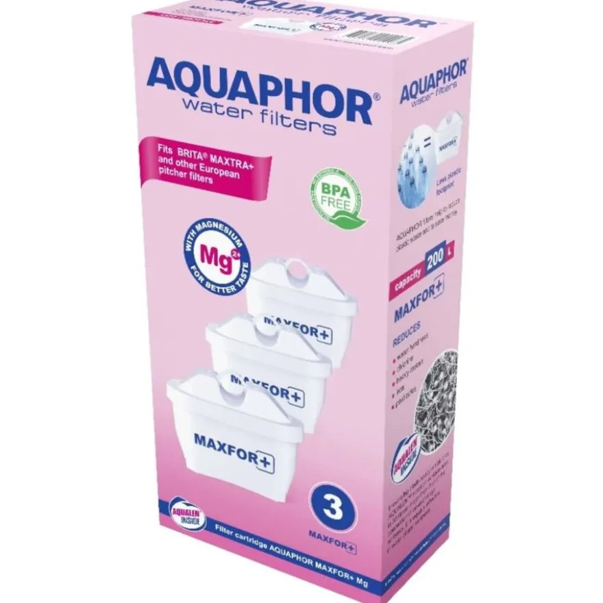 Aquaphor Maxfor+ Magnesium vedensuodatin 3-pack