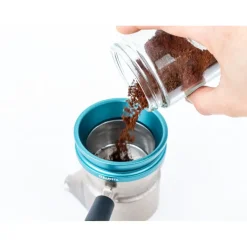 9Barista Dosing Funnel -kahvinannostelutyökalu 53 mm, musta