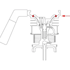 9Barista Grouphead O-ring -uuttopään O-tiivisterengas