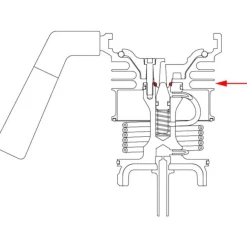 9Barista Valve Chamber Seal -venttiilikammion tiiviste