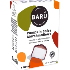 Barú Marshmallows Pumpkin Spice vaahtokarkit 60 g