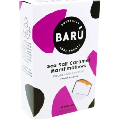Barú Marshmallows -vaahtokarkit maitosuklaa, merisuola & kinuski 120 g
