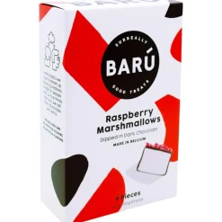 Barú Marshmallows vaahtokarkit tumma suklaa, vadelma 120 g
