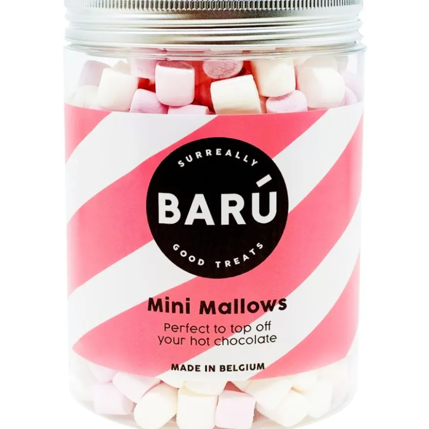 Barú Mini Mallows pienet vaahtokarkit purkissa 220 g