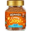Beanies Decaf Creamy Caramel kofeiiniton maustettu pikakahvi 50 g