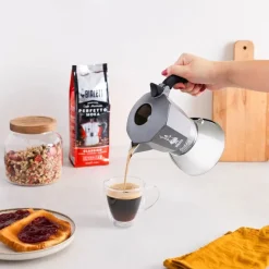 Bialetti Brikka Induction mutteripannu, 4 kuppia