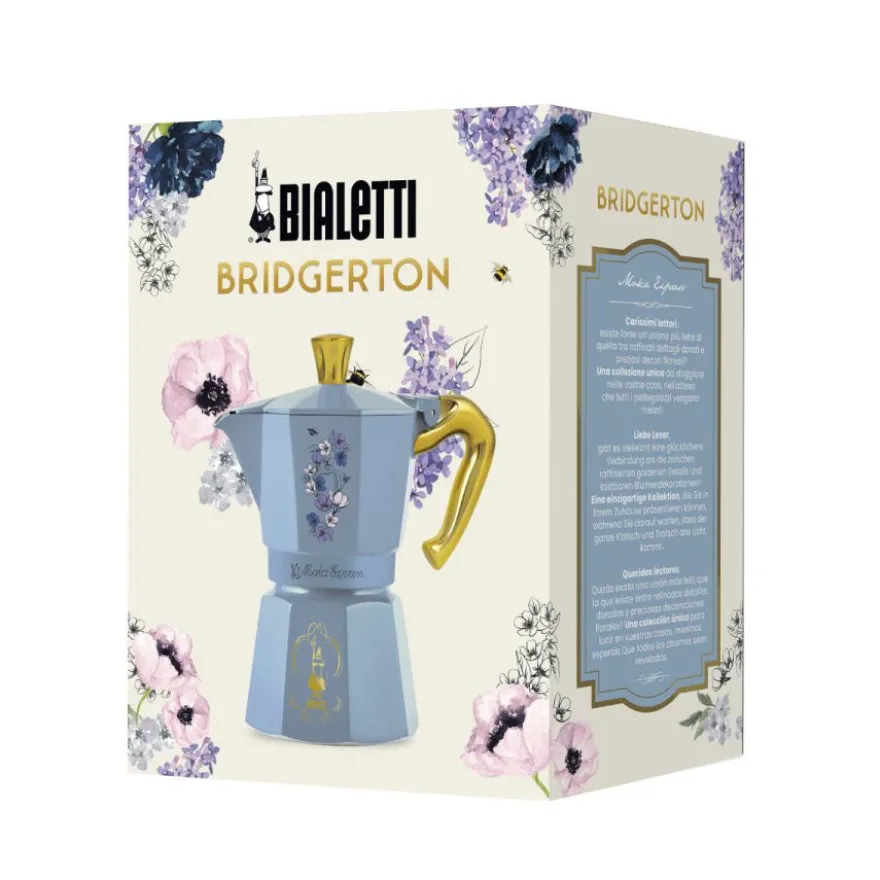 Bialetti Moka Express Bridgerton mutteripannu, 6 kuppia