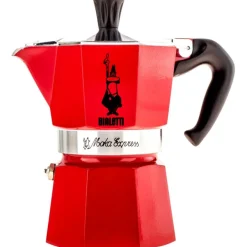 Bialetti Moka Express mutteripannu - punainen