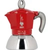 Bialetti Moka Induction Red mutteripannu