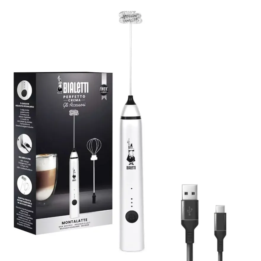 Bialetti Montalatte USB-ladattava maidonvaahdotin