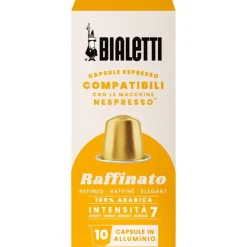 Bialetti Raffinato Nespresso-yhteensopivat kahvikapselit 10 kpl