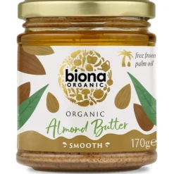Biona Almond Butter Smooth mantelitahna 170 g