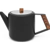 Bredemeijer Duet® Boston teepannu 1,1 l, mattamusta / puu