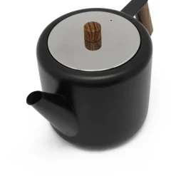 Bredemeijer Duet® Boston teepannu 1,1 l, mattamusta / puu