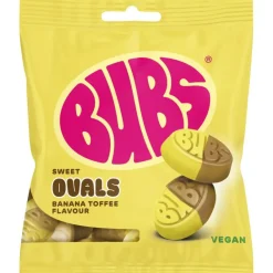 BUBS Banana Toffee Mini Ovals 155 g