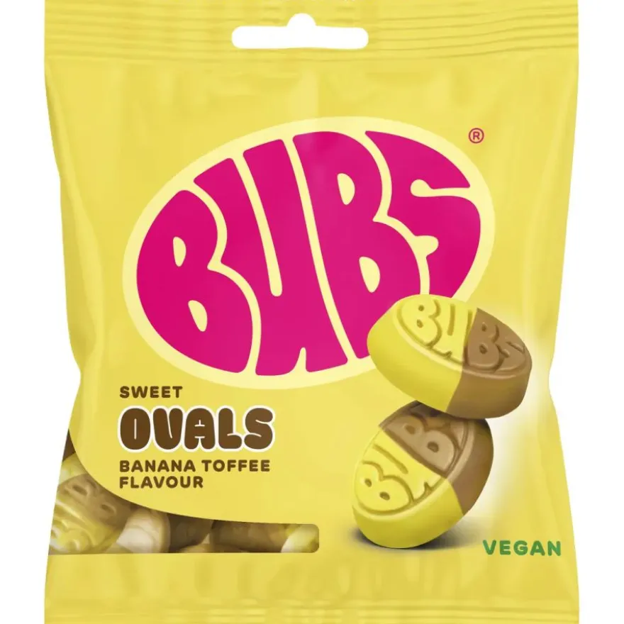 BUBS Banana Toffee Mini Ovals 155 g