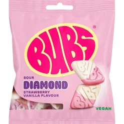 BUBS Sour Strawberry Vanilla Diamond 155 g