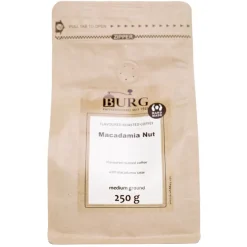 Burg makukahvi, macadamiapähkinä 250 g jauhettu