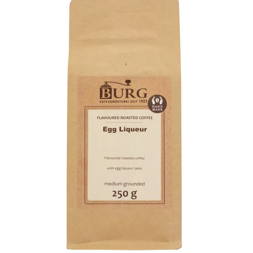 Burg makukahvi, munalikööri 250 g jauhettu