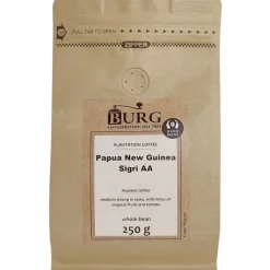 Burg Papua New-Guinea Sigri 250 g kahvipapuja