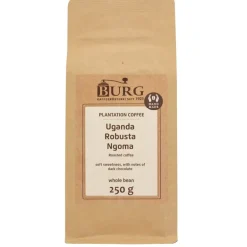 Burg Uganda Robusta Ngoma 250 g kahvipapuja