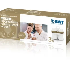 BWT Silicate + Magnesium Mineralized Water mineralisoiva vesisuodatinpatruuna, 3 kpl