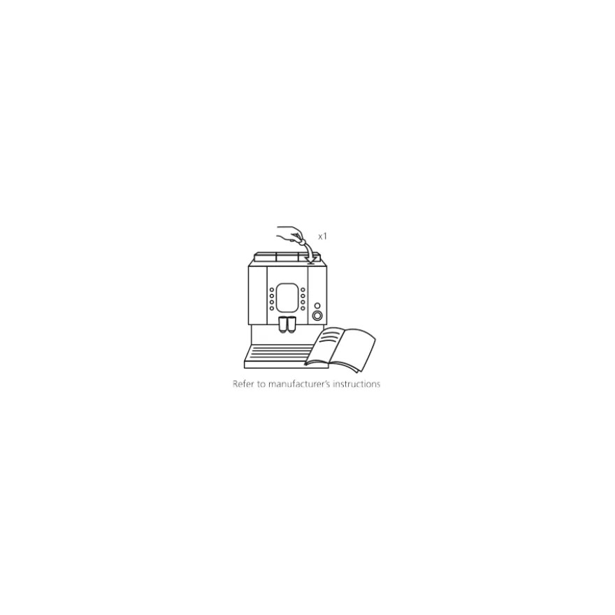Cafetto J25 puhdistustabletti 60 x 2,5 g