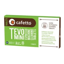 Cafetto Tevo Mini ekologiset espressokoneen puhdistustabletit 8 kpl