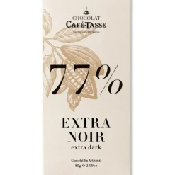 Café-Tasse Extra Dark 77% tumma suklaa 85 g