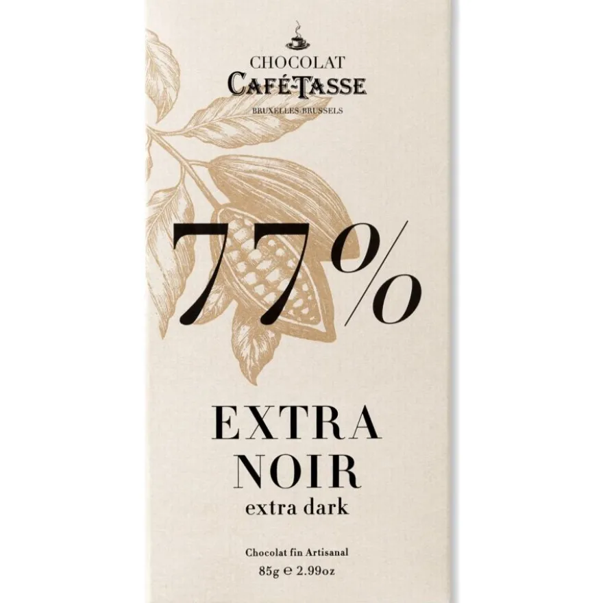 Café-Tasse Extra Dark 77% tumma suklaa 85 g