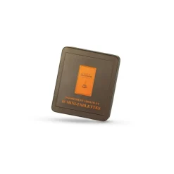 Café-Tasse lajitelma 18 mini-suklaalevyä, metallirasia 162 g