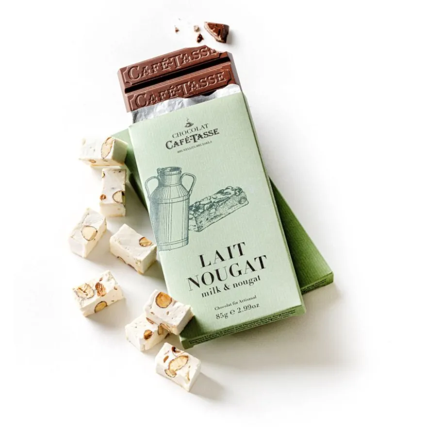 Café-Tasse maitosuklaa & nougat 85 g