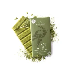 Café-Tasse valkoinen suklaa & japanilainen matcha 85 g