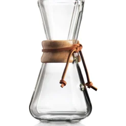 Chemex kahvinkeitin, suupuhallettu