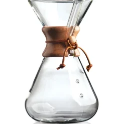 Chemex kahvinkeitin, suupuhallettu