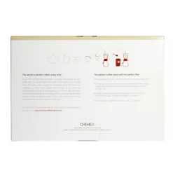 Chemex valkaisemattomat suodatinpaperit 3 kupin kannuun 100 kpl