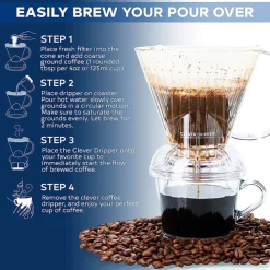 Clever Coffee Dripper L + 100 suodatinpaperia