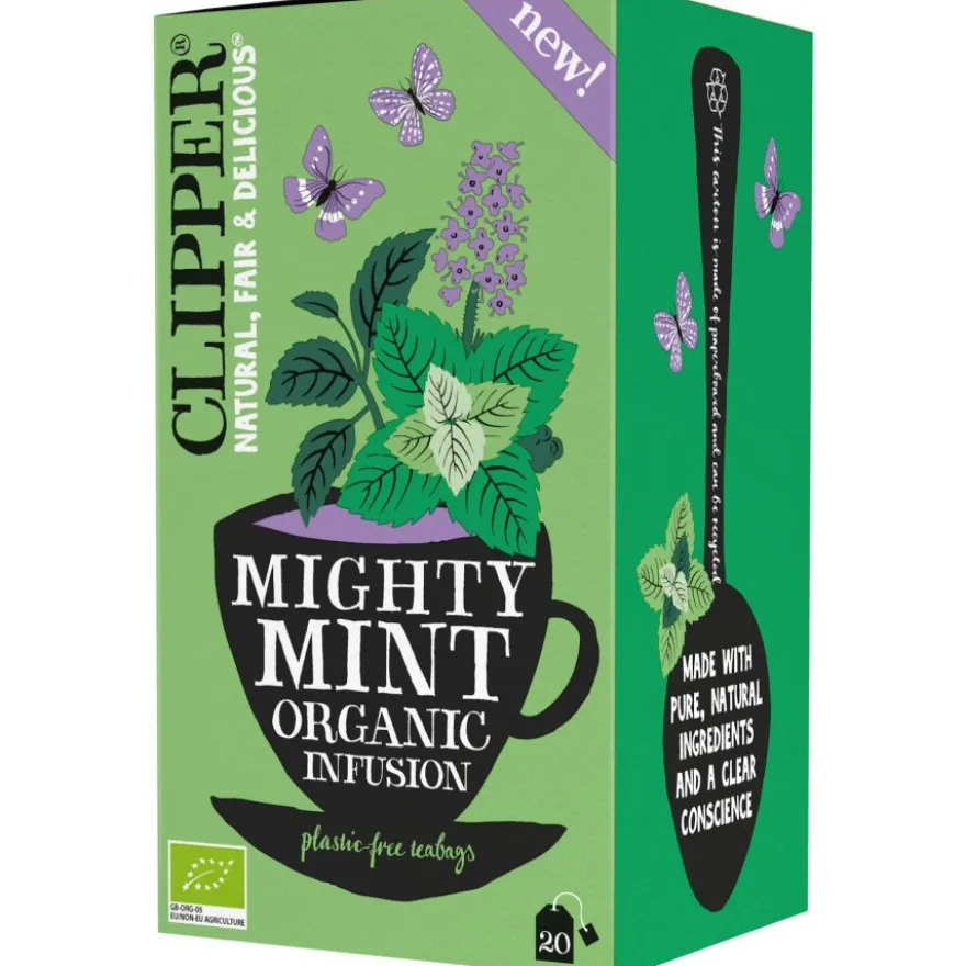 Clipper Mighty Mint Organic Infusion 20 teepussia