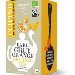 Clipper Organic Earl Grey Orange, 20 teepussia
