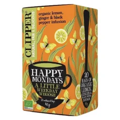 Clipper Organic Happy Mondays Infusion 20 teepussia